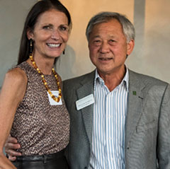 Kevin Leong ’70, ’93 and his wife Cathy - Planned Giving